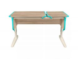 Парта СУТ 42 сонома-аквамарин