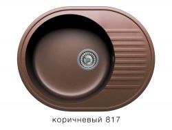 Кухонная мойка Tolero R-122 Коричневый 817