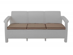 Диван Yalta Sofa 3 Set белый