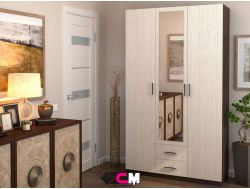 Шкаф трехстворчатый Трио