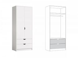 Шкаф для одежды 13.327 Уна