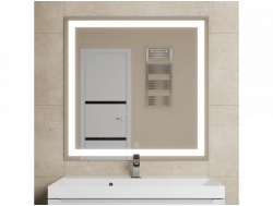 Зеркало Uperwood Tanos LED подсветка и подогрев 80x80 см